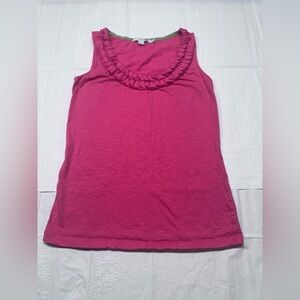 Boden Fuchsia Sleeveless Tank Top